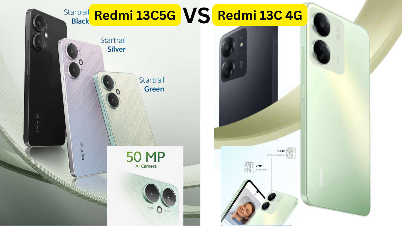 Redmi 13C 5G vs. 13C 4G Launch in India: रेडमी के इतने सस्ते स्मार्टफोन फीचर्स देखकर हो जाएंगे हैरान