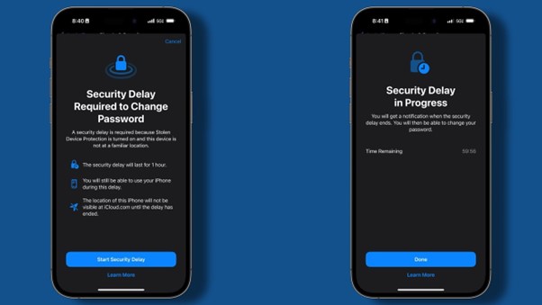 Apple Introduces Stolen Device Protection