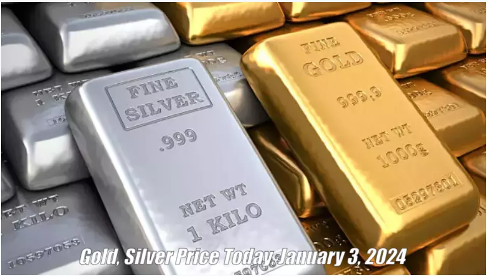 Gold, Silver Price Today, January 3, 2024: 3 जनवरी के नवीनतम मूल्यों और शहर-वारी अपडेट्स देखें!