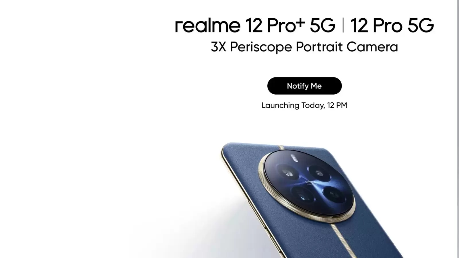 Realme 12 Pro 5G, Realme 12 Pro+ 5G to Launch In India Today: शाहरुख खान बने ब्रांड एंबेसडर, Realme 12 Pro सीरीज़ के साथ लेकर आए कई नए फीचर्स!