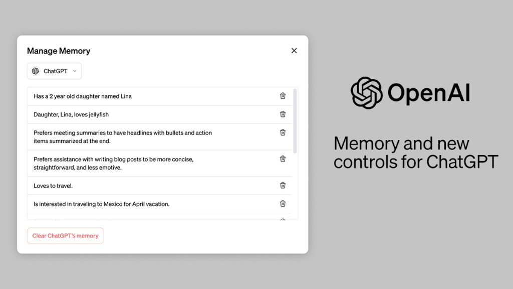 OpenAI Unveils Groundbreaking ‘Memory’ Feature for ChatGPT: अब चैटिंग का अनुभव होगा और भी बेहतर! जानिए पूरी डिटेल्स यहाँ