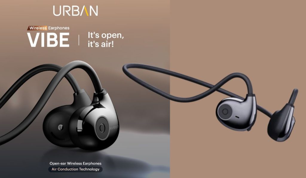 URBAN Vibe Open-ear neckband launched: URBAN ने लॉन्च किया नया ‘Vibe’ – सबसे अलग नेकबैंड इयरफोन्स!