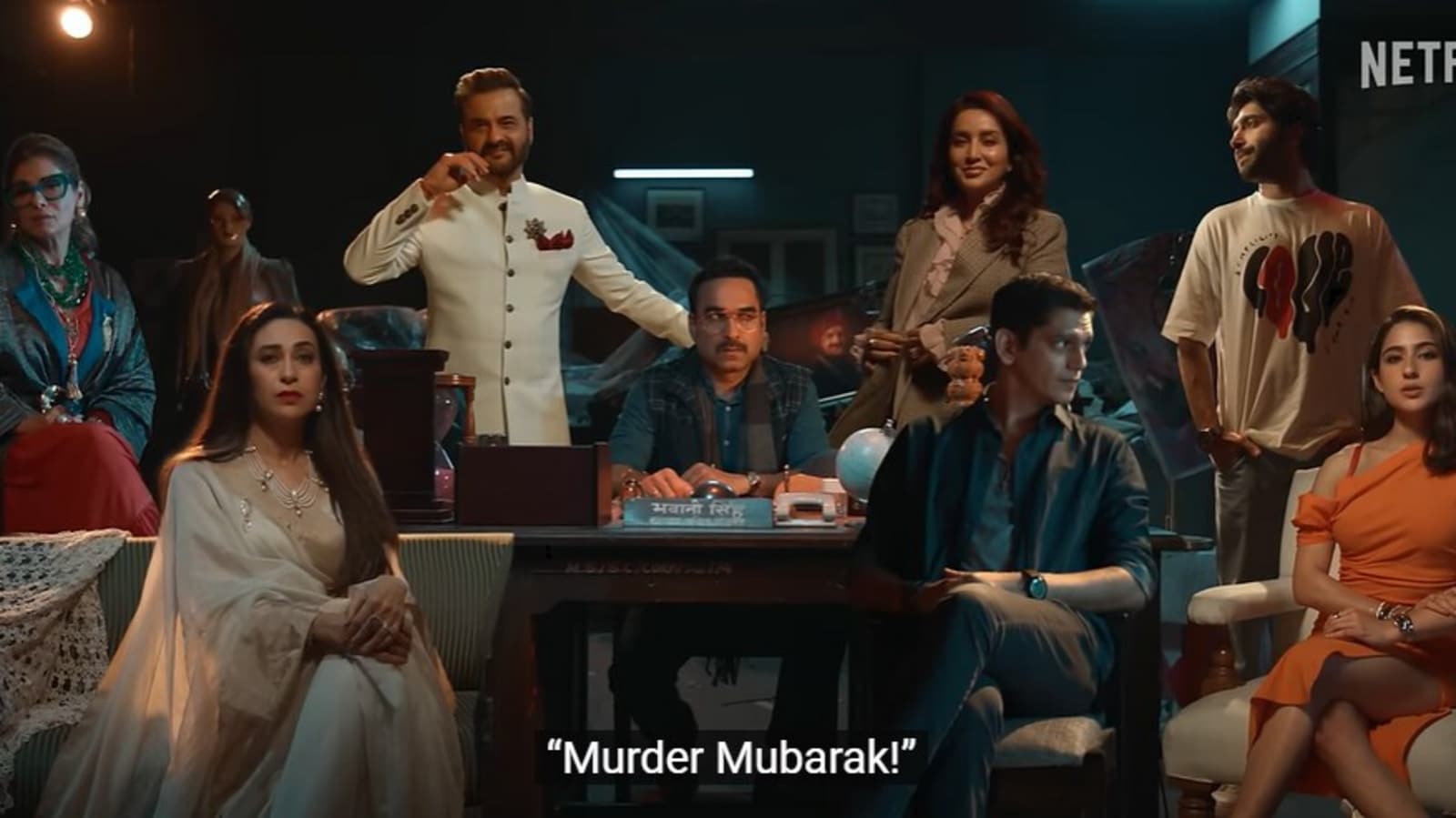 Murder Mubarak Teaser: नेटफ्लिक्स ने किया धमाकेदार एलान! सारा अली खान, करिश्मा कपूर के साथ 15 मार्च को होगा रिलीज़, टीज़र और कई राज़ खुले!