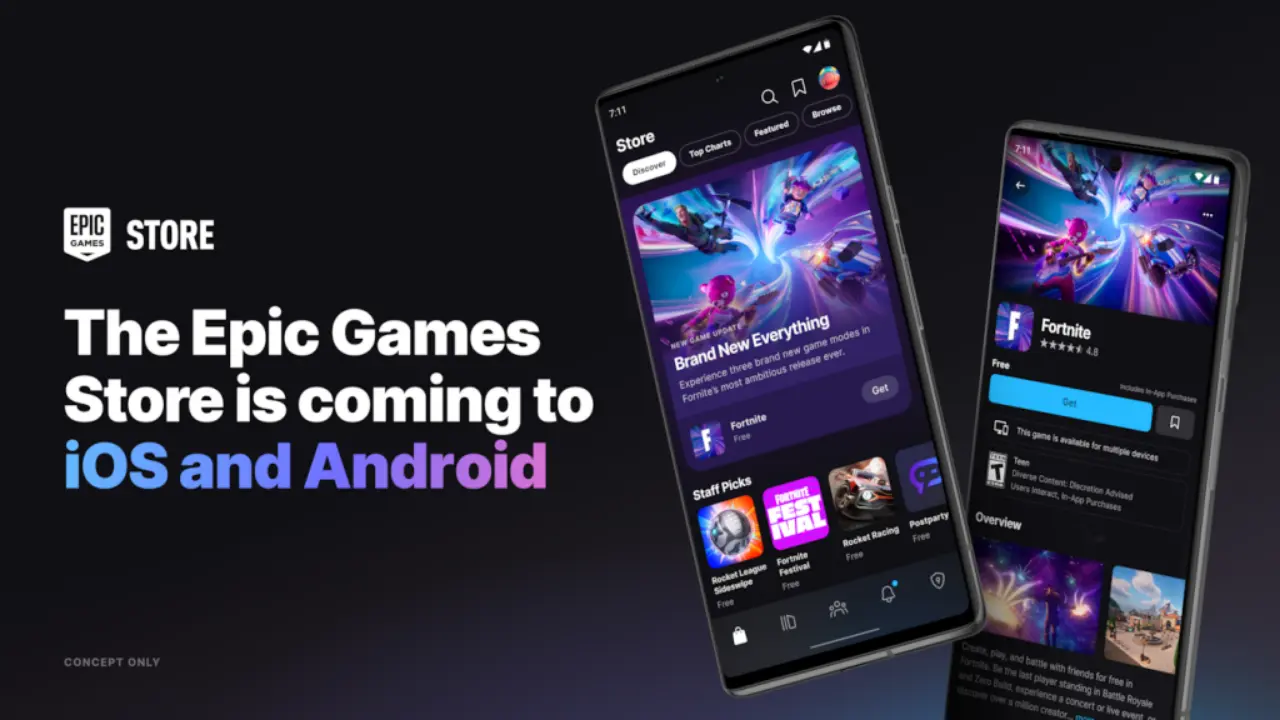 Epic Games Store Goes Mobile: 88/12 रेवेन्यू शेयर के साथ Google और Apple को देगा चुनौती!