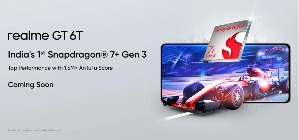 realme GT 6T with Snapdragon 7+ Gen 3 India launch confirmed