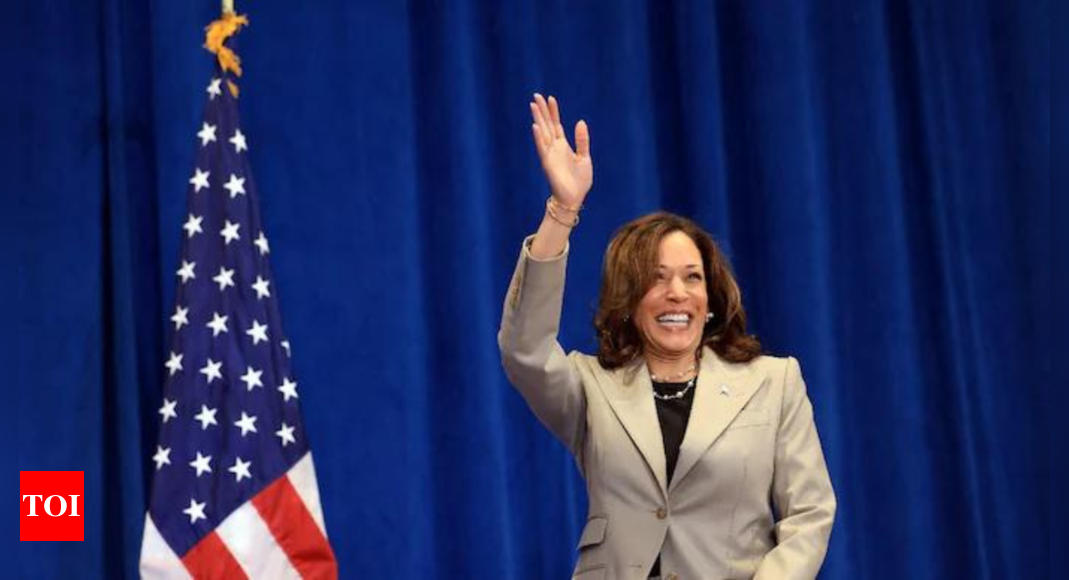 Kamala tops $ 500m in campaign lolly with $ 82m surge after acceptance speech