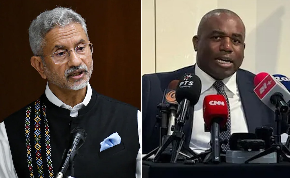 S Jaishankar Gets A Call From UK Counterpart David Lammy Amid Sheikh Hasina Asylum Buzz