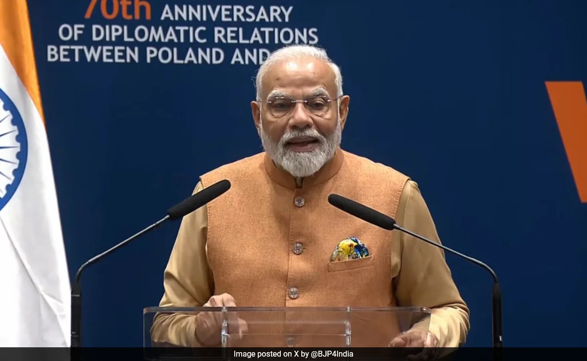 Ahead Of Ukraine Visit, PM Modi’s Message On War And Peace In Poland Speech