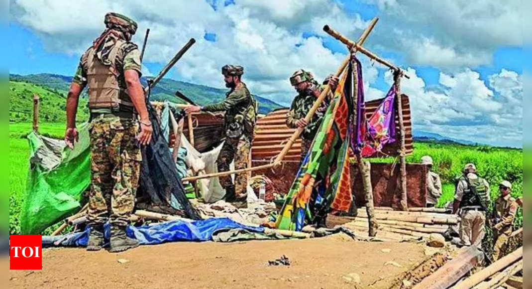 Manipur flags ‘intel’ on influx of 900 tribal rebels from Myanmar