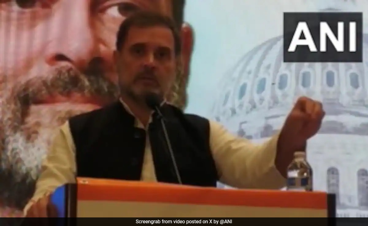 Rahul Gandhi’s Thali, Chawal, Dal, Sabji Attack On RSS In US