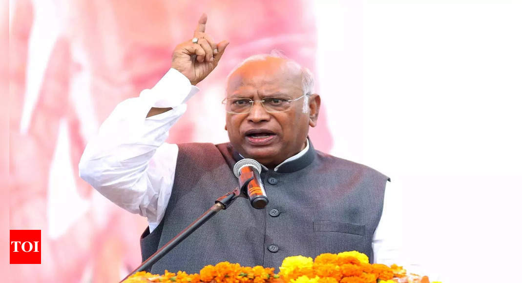 Modinomics a ‘curse’, Indian economy in crisis, says Congress president Mallikarjun Kharge