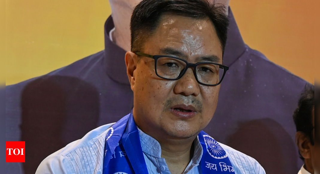 ‘Do not become vote bank of Congress’: Kiren Rijiju’s warning to Muslims