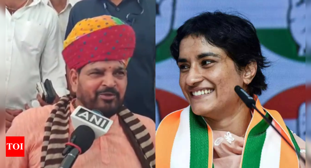 ‘Satyanaash hi hoga’: Brij Bhushan Singh reacts to Vinesh Phogat’s win in Haryana