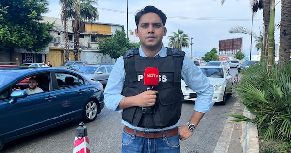 Explosion Heard As NDTV Journalist Was Live On Air From Beirut