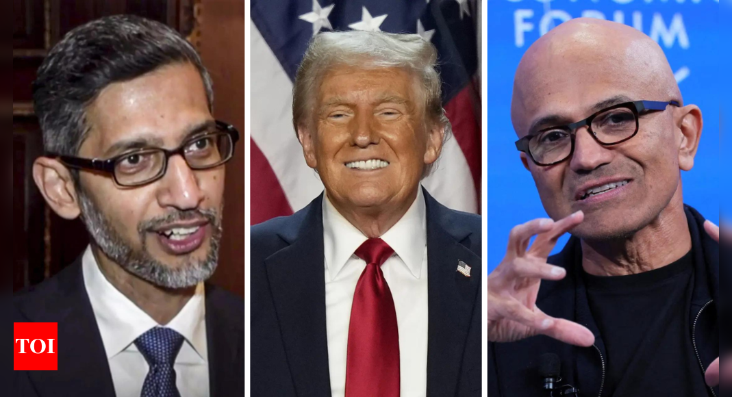 Sundar Pichai to Satya Nadella: How prominent Indian-Americans reacted to Trump’s win