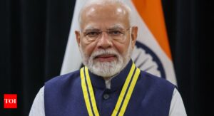 PM Modi honoured with Dominica’s top civilian award | India News