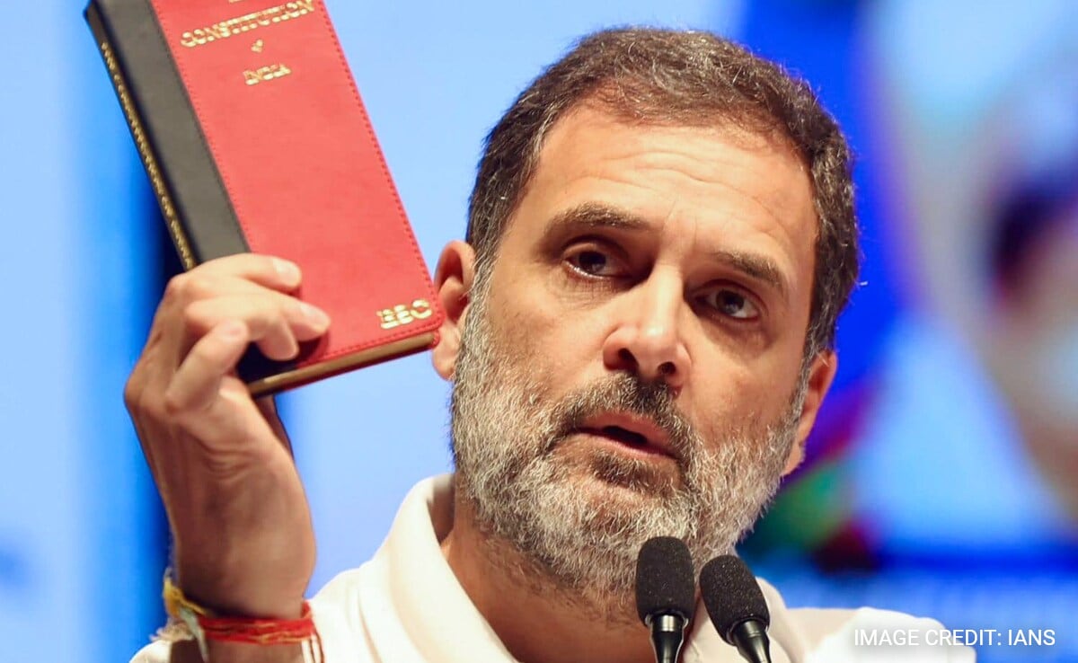 BJP’s “Urban Naxals” Attack After Row Over “Red Book” At Rahul Gandhi Event