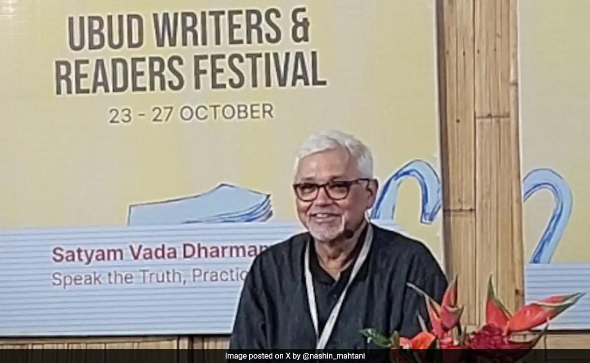 Author Amitav Ghosh Wins Erasmus Prize For Writings On Climate Change